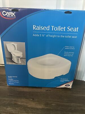 Raised Toilet Seat, 5 1/2 inch height